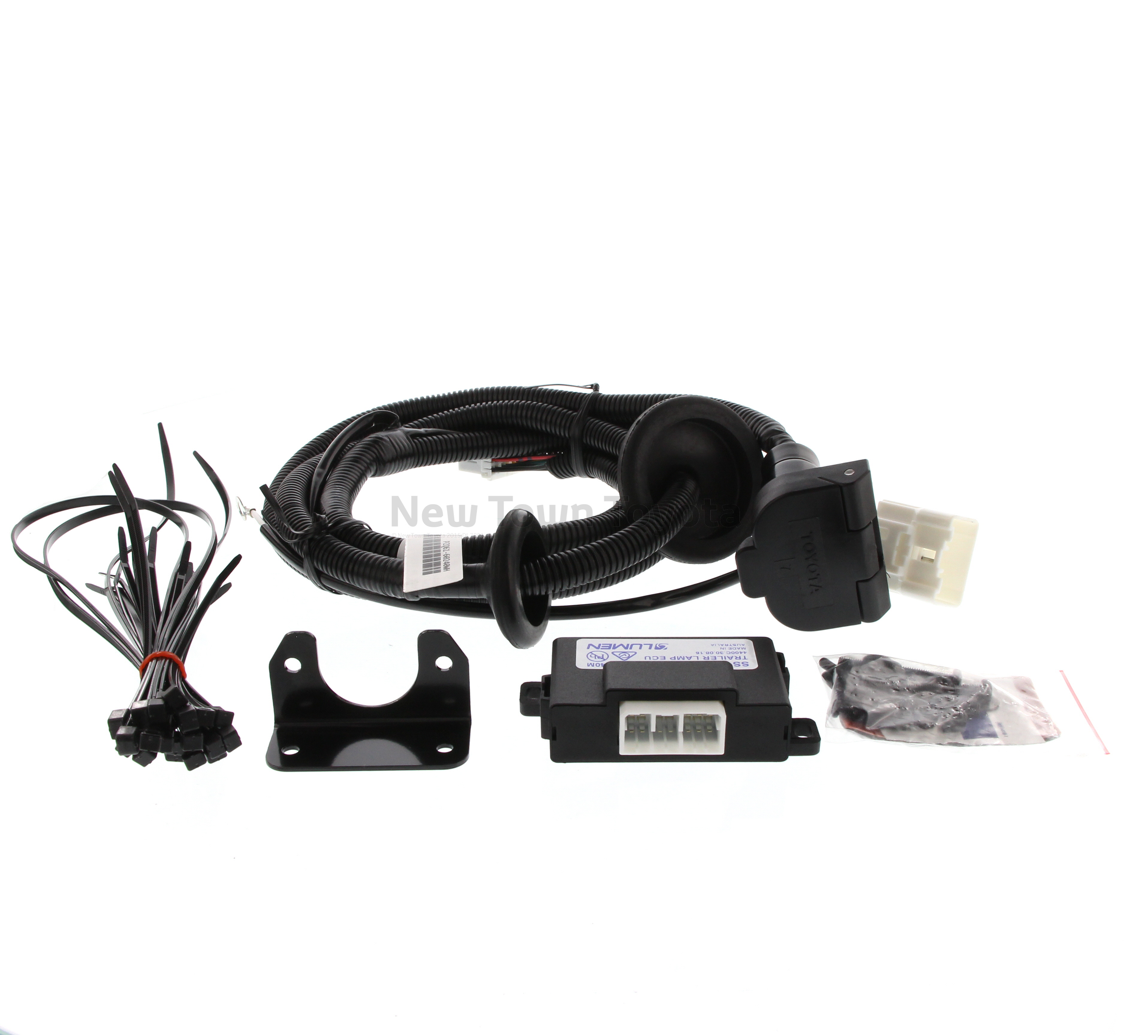 Genuine Toyota Prado Trailer Wiring Harness 7 Pin Round Aug 2013 On